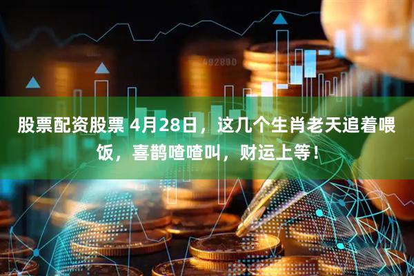 股票配资股票 4月28日，这几个生肖老天追着喂饭，喜鹊喳喳叫，财运上等！
